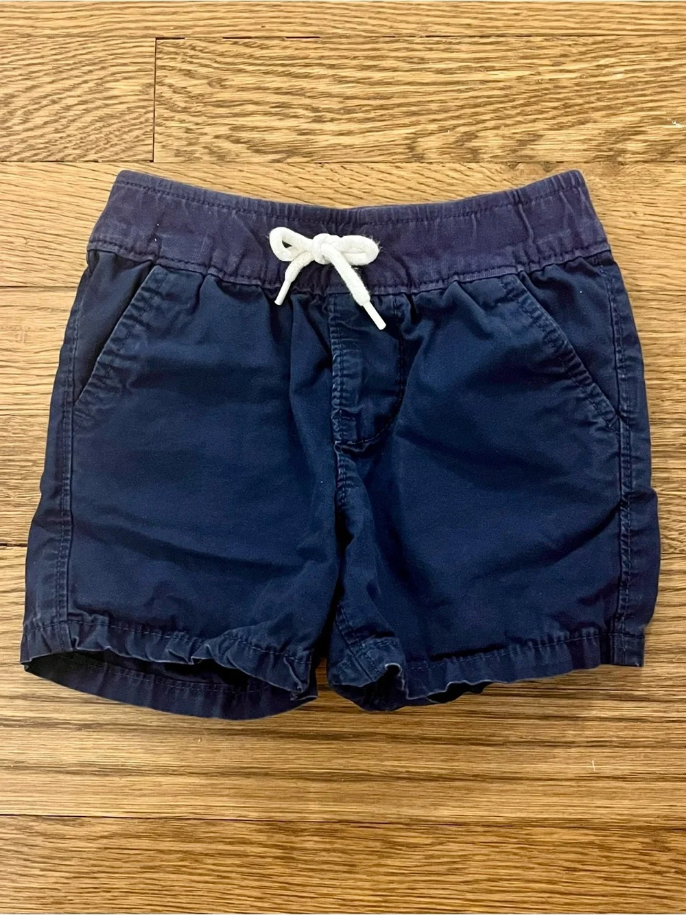 Lot of 4 Baby Gap Boys Shorts Size 12-18 Months Navy Blue Teal Khaki